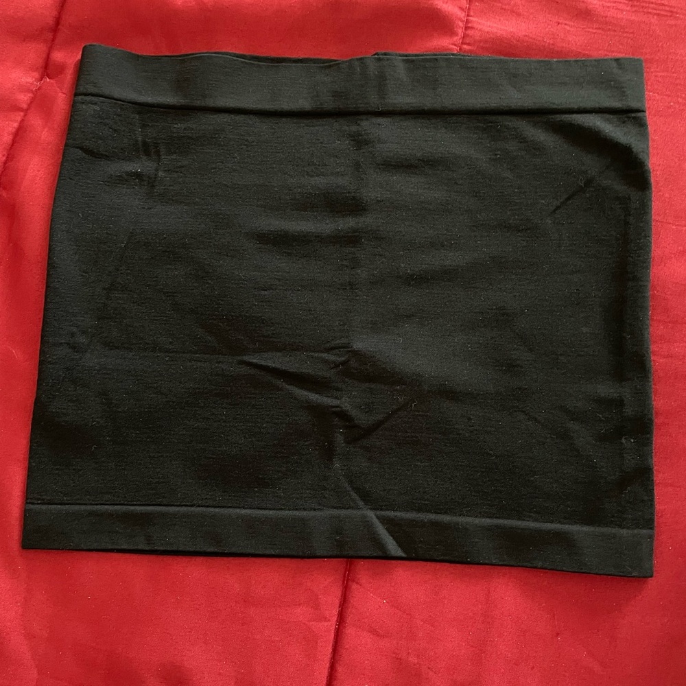 EUC, MOTHERHOOD MATERNITY BLACK BANDEAU TOP BRA ONE SIZE